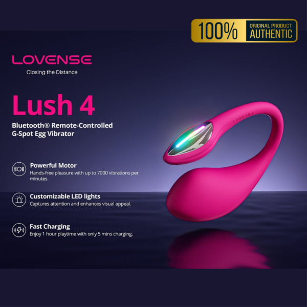 Lush lovense 4 vibrador de celular