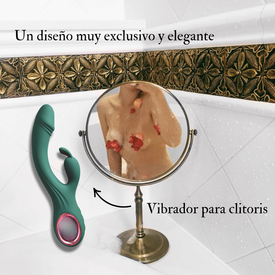 Vibrador doble menta