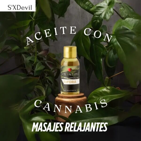 Aceite para masajes con cannabis