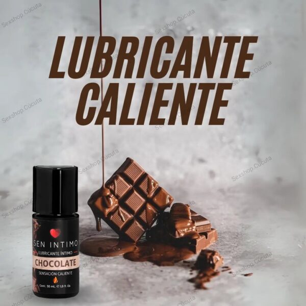 Lubricante de chocolate sen intimo
