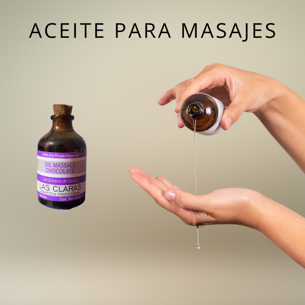 Aceite para masajes caliente