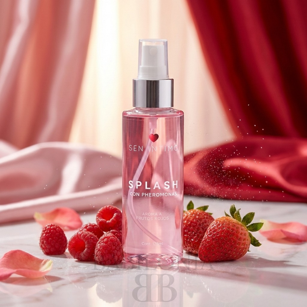 Splash con feromonas frutos rojos