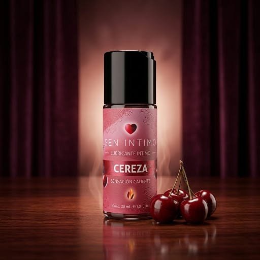 Lubricante sen intimo efecto caliente Cereza