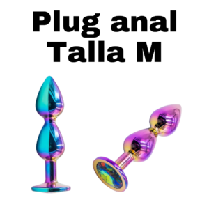 Plug anal color tornasol Talla M