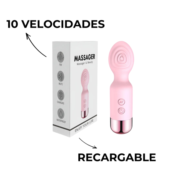 Vibrador mini de 10 velocidades