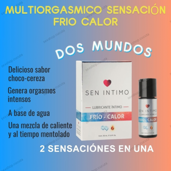 Lubricante multiorgasmico frio calor